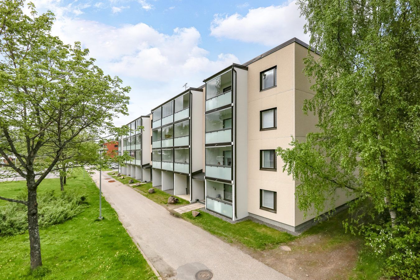 Hovinkatu 1 julkisivu