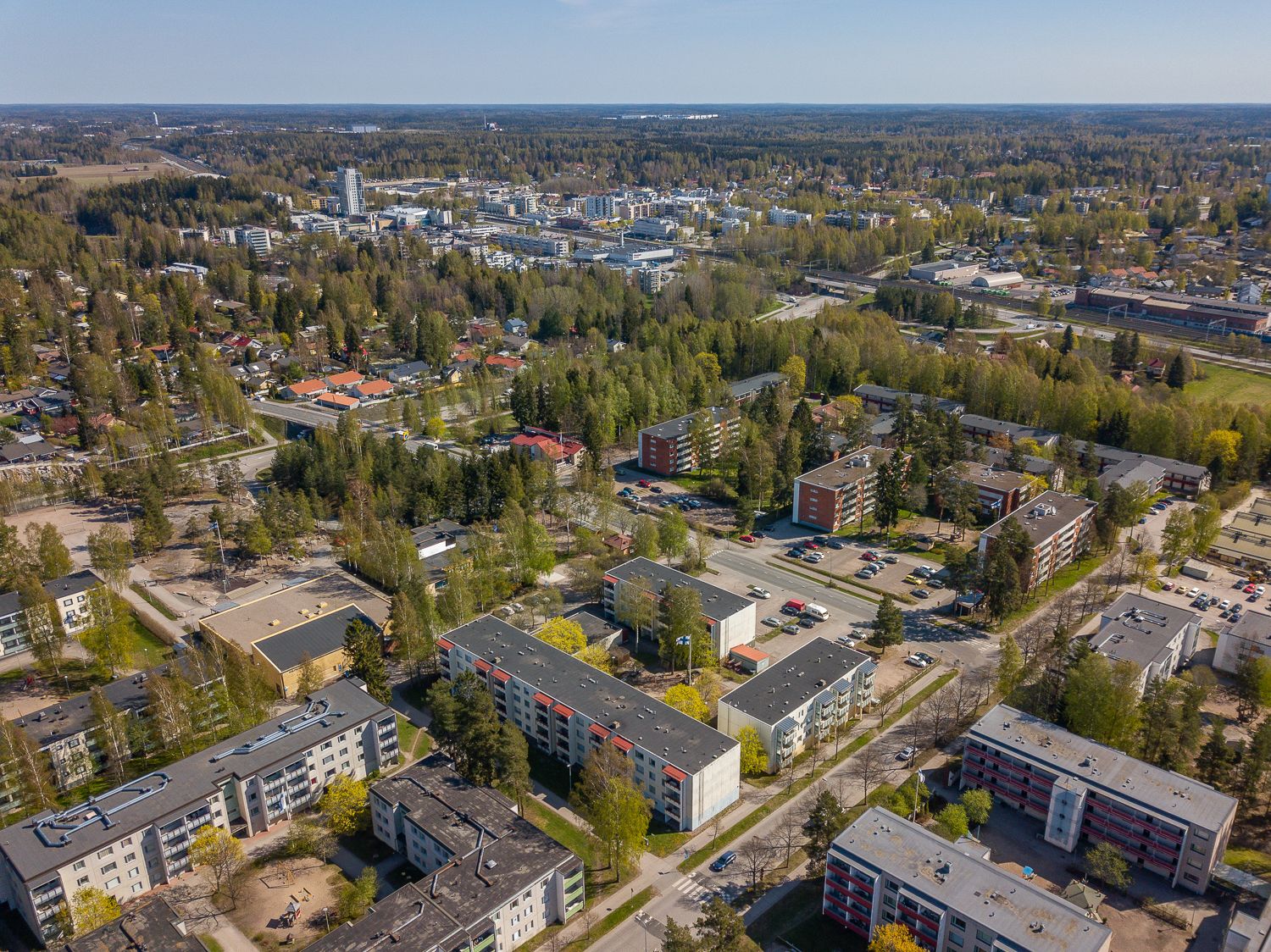 Kulotie 2 ympäröivä alue