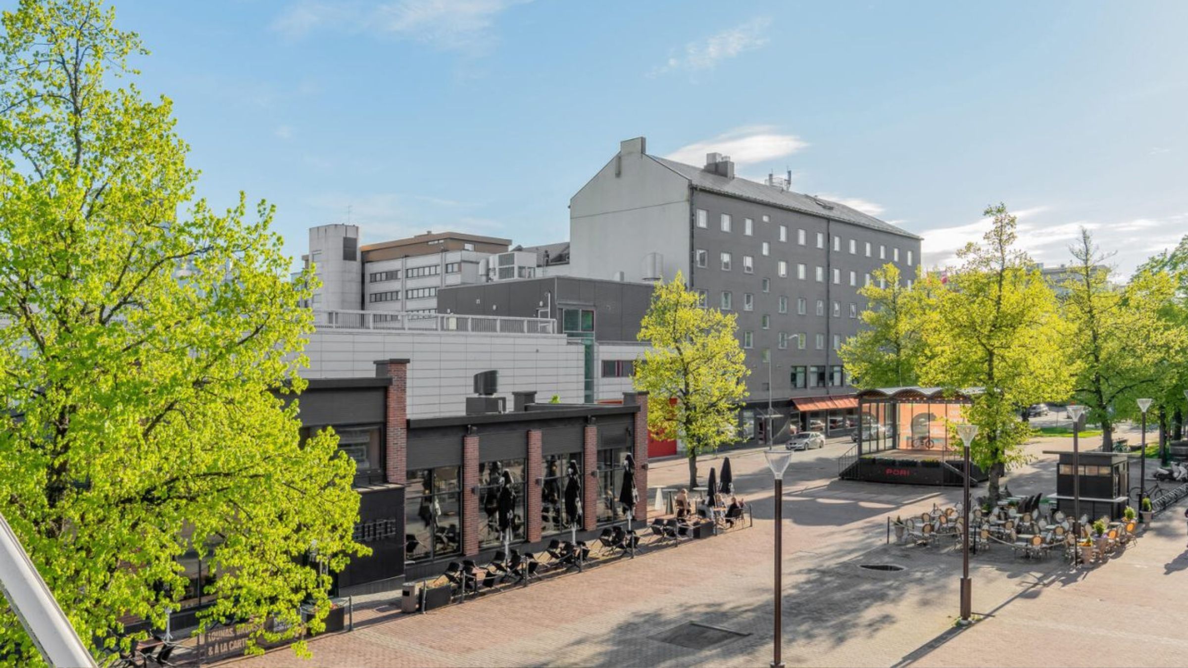 Antinkatu 14:n julkisivukuva.